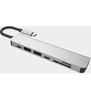 TYPE C USB 3.1 7 İN1 ADAPTÖR 4K HMİ-2*USB 3.0 SD-MİCROSD KART OKUYUCU-2*TYPE C
