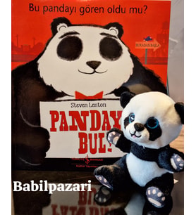 Pandayı Bul- Panda Peluş Set (15cM)