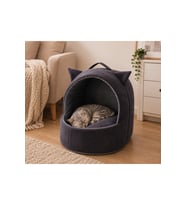 Yumuşak Kapalı Kedi Evi ve Yatak, Rahat ve Şık Tasarım
