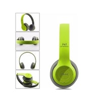 P47 Wireless Bluetooth 5.0 Kulaküstü Kulaklık Yeşil