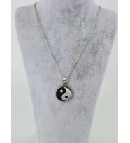 Yin-yang Çelik Erkek Kolye