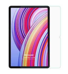 Microsonic Xiaomi Redmi Pad Pro Tempered Glass Cam Ekran Koruyucu (Renksiz)