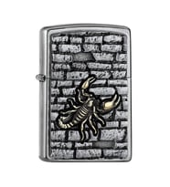 Zippo 2005358 PL 207 Scorpion on the Wall Emblem Çakmak