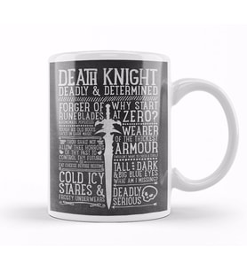Death Knight Kupa Bardak Porselen