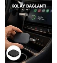 USB Girişli Tak Çalıştır Kablosuz Android Auto Cihazı Yeni Nesil