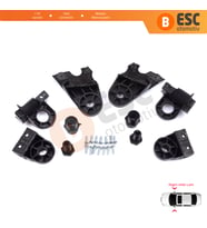 Mercedes C Class W205 C205 S205 A205 2013-2023 A2058200514 İçin Sağ Sol Ön Far Ayak Tamir Seti