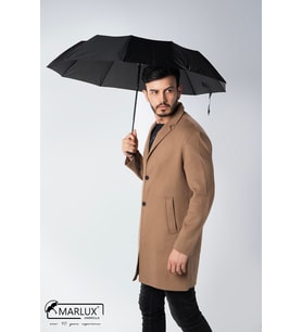 Marlux Siyah Kobra Saplı Premium Erkek Şemsiye M21MAR2015MR001