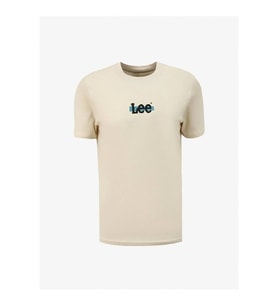 Lee Loose Fit Erkek T-shirt (Bej)