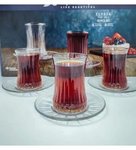 Paşabahçe Çay Seti 950054 6Lı Elysia 170cc