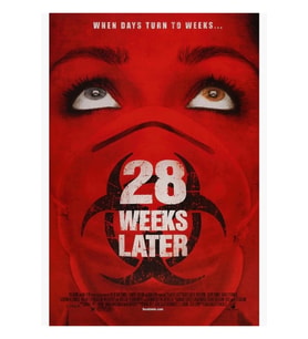 28 Weeks Later - Tablo Ahşap Poster Dekoratif
