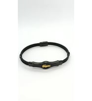 Black Croco – Siyah Çelik Erkek Bileklik