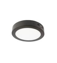 CATA CT-5235 18W Panel LED Armatür Siyah Yulvarlak Sıva Üstü Metal Kasa Sıcak Beyaz 3200K