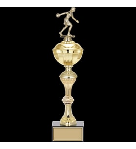 ODAK KUPA - Figürlü Kupalar - Bowling Kadın Figürlü Kupalar FG-061 C - 44 cm