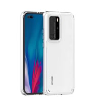 Huawei P40 Pro Kılıf Zore Coss Şeffaf Sert Silikon Kılıf (Renksiz)