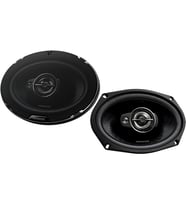 Kenwood KFC-PS6977 PS Serisi Oval Hoparlör 3 Yollu 570W Maksimum 130W RMS (Siyah)