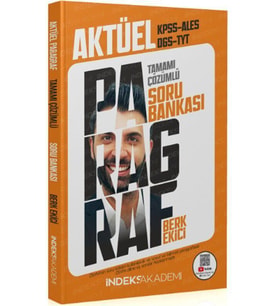 2024 KPSS DGS ALES TYT Aktüel Paragraf Soru Bankası İndeks Akademi