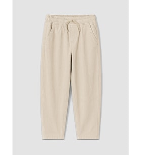 LCW Kids Gri Baggy Fit Erkek Çocuk Kadife Pantolon