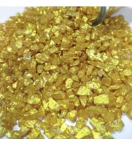 Tahtakale Toptancı Dekoratif 4-8 MM Arlığında Gerçek Cam Kırığı (1 KG) Gold