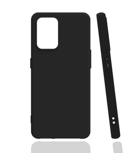 Oppo A74 4G Uyumlu Kılıf Zore Biye Silikon (Siyah)