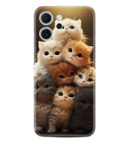 Oppo Reno 14F Kılıf Boutique Baskılı Resimli Kedicikler Pcode -027