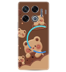 Infinix GT 20 Pro Kılıf Boutique Baskılı Resimli Bears Pcode -032