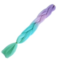 Afrika Örgülük Ombreli Sen 100 Gr. / Lila / Pembe / Turkuaz Mavi / Soft Yeşil