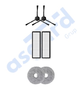 DREAME X20 MAX-X20 PRO UYUMLU 2 Yan Fırça 2 Filtre 2 Mop
