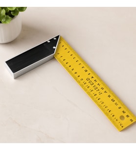 250 mm Masa Gönyesi Turuncu-Sarı
