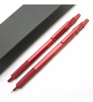 Rotring 600 Kırmızı 0.5mm + Tükenmez Kalem Seti  İsme Özel Kalem (Karışık)