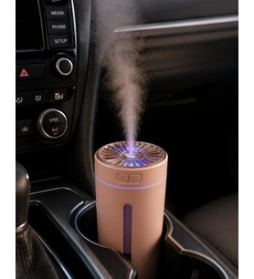 5 Esans Hediyeli Rgb Işıklı Şarjlı Hava Nemlendirici Aroma Difüzörü