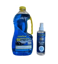 Goodyear Kışlık Araç Bakım Seti (Cam Suyu 1.8L + Buz Çözücü)