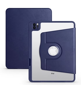 Apple iPad 10.2 2021 (9.Nesil) Kılıf Zore Termik Kalem Bölmeli Dönebilen Standlı Kılıf