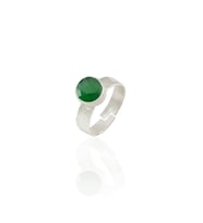 Kadir Jewellery 925 Ayar Gümüş Kaplama Zirkon Taşlı Ayarlanabilir Kadın Minimal Yüzük