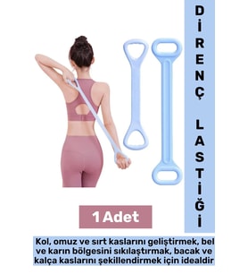 Başlangıç Profesyonel Seviye Bacak Omuz Sırt Esneme Yoga Pilates Orta Sert Egzersiz Direnç Lastiği