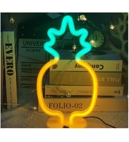 Livava Ananas Neon Lamba, Renli, 30x14