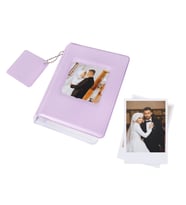 Kişiye Özel Instax Mini Albüm Seti – 41 Fotoğraf Dahil (Mor)