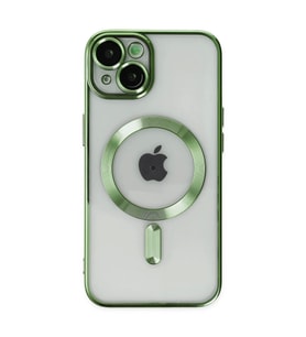 Apple iPhone 14 Kılıf Kross Magneticsafe Kapak - Koyu Yeşil