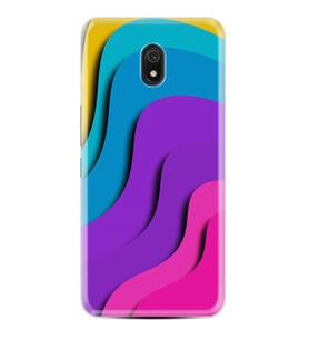 Xiaomi Redmi 8A 8 Pro 9C 9T 10C 11T Pro Kılıf Desenli Silikon Renk Cümbüşü 1631