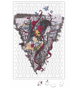 Maxine Caulfield Life is Tattooed Puzzle 240 Parça Yapboz