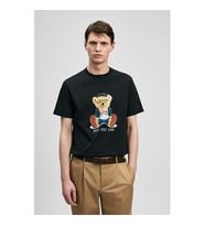 Lufian Teddy Siyah Erkek T-Shirt 111020305