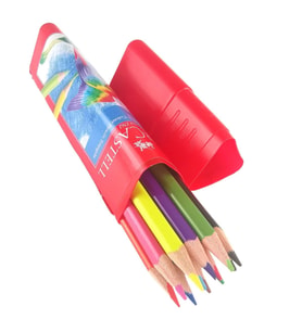 Faber-Castell 12 Renk Üçgen Kuru Boya Kalemi