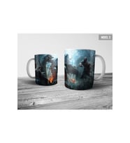 Pixxa God of War Kupa Bardak Model 3