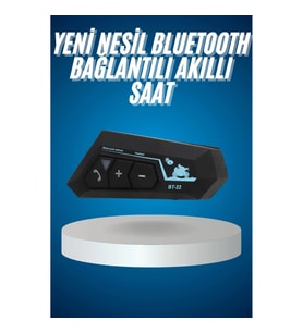 Mey İthalat® Bluetooth Kask Kulaklığı Intercom 5.0 Bluetooth Android ve İOS Uyumlu