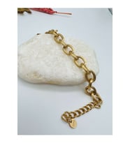 GOLD RENK ZİNCİR ÇELİK BİLEKLİK ACR9792