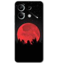 Xiaomi Redmi Note 13 Pro 5G Kılıf HD Desen Baskılı Kılıf - Kanlı Ay