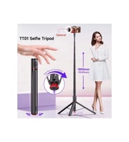 Otomatik Tripod ve Selfie Çubuğu, Telefon Tutucu ile Profesyonel Çekim