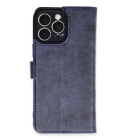 iPhone 16 Pro Max Kılıf Trend S Plus Kapaklı Kılıf - Lacivert