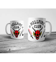Pixxa Stranger Things - Hellfire Club Kupa Bardak Model 1
