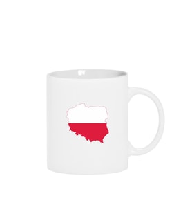 Euro 24 Poland Beyaz Kupa Bardak