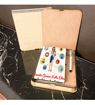 Anneler Günü Kutlu Olsun Ahşap Kutulu Defter Kalem Set